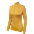 thumbnail image 3 of MixMatchy Women's Mock Neck Long Sleeve Turtleneck Slim Fit Sweater Top, 3 of 4