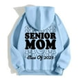 thumbnail image 5 of Senior Mom Class of 2025 Hoodie Comfortable and Stylish Pink Sweatshirt for Proud Mothers, 5 of 5