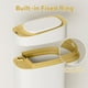 thumbnail image 4 of Bote de basura ELPHECO automático con tapa, sensor delgado de 9 litros, 2.5 galones, 4 of 7