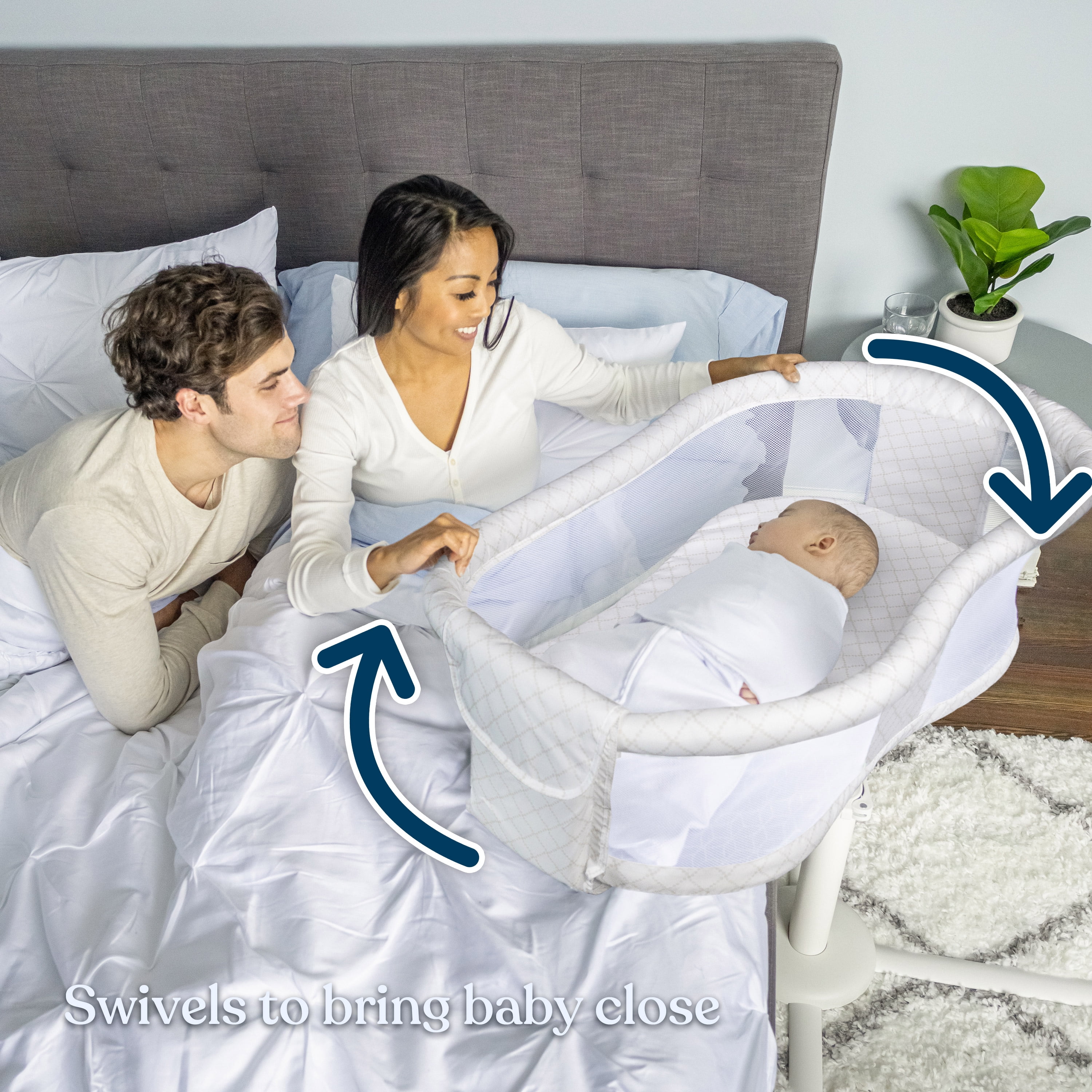 halo bassinest essentia swivel sleeper