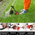 thumbnail image 2 of Paddsun Weed Trimmer Support Wheel, Adjustable Black Stabilizing TrimFit Wheels Weed Trimmers For Landscaping, 2 of 10