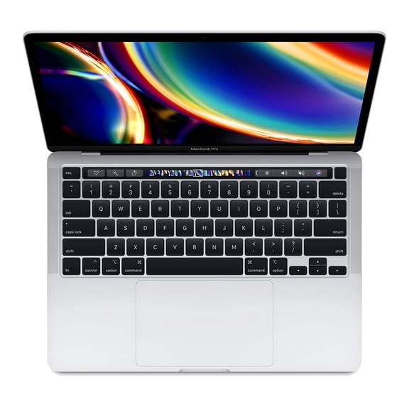 Pre-Owned 2020 Apple MacBook Pro 13 Inch with Touch Bar (Silver, 1.4GHz i5, 8GB RAM, 256GB SSD) - Used