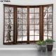 thumbnail image 1 of Tapiz navideño colgante de pared fuera de la ventana, Paisaje de nieve, bosque, invierno, dormitorio, sala de estar, decoración del hogar, tela, 1 of 4