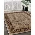 thumbnail image 3 of Ahgly Company Machine Washable Indoor Rectangle Industrial Modern Camel Brown Area Rugs, 8' x 12', 3 of 7