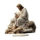 thumbnail image 3 of Navidad Jesús Oveja Decoración de mesa 2D Figura acrílica plana Decoración navideña decorativa Decoración navideña para escritorio Hogar Vacaciones, 3 of 9