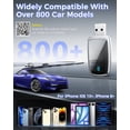 thumbnail image 4 of Wireless CarPlay Adapter for Apple Auto, TERUNSOUl Convert Wired CarPlay to Wireless Dongle for iPhone&iOS 10+, Type-C&Lanyard, Plug and Play, Black, 4 of 7