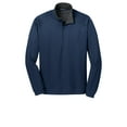 thumbnail image 4 of Port Authority ® Vertical Texture 1/4-Zip Pullover. K805, 4 of 5