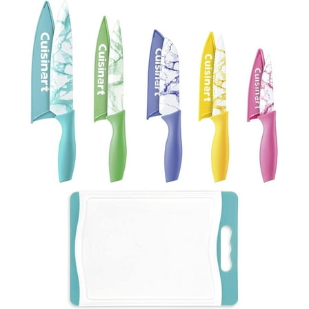 CUISINART C55CB-11PM ADVANTAGE CUTLERY 11-PIECE MARBLE KNIFE - MULTICOLOR