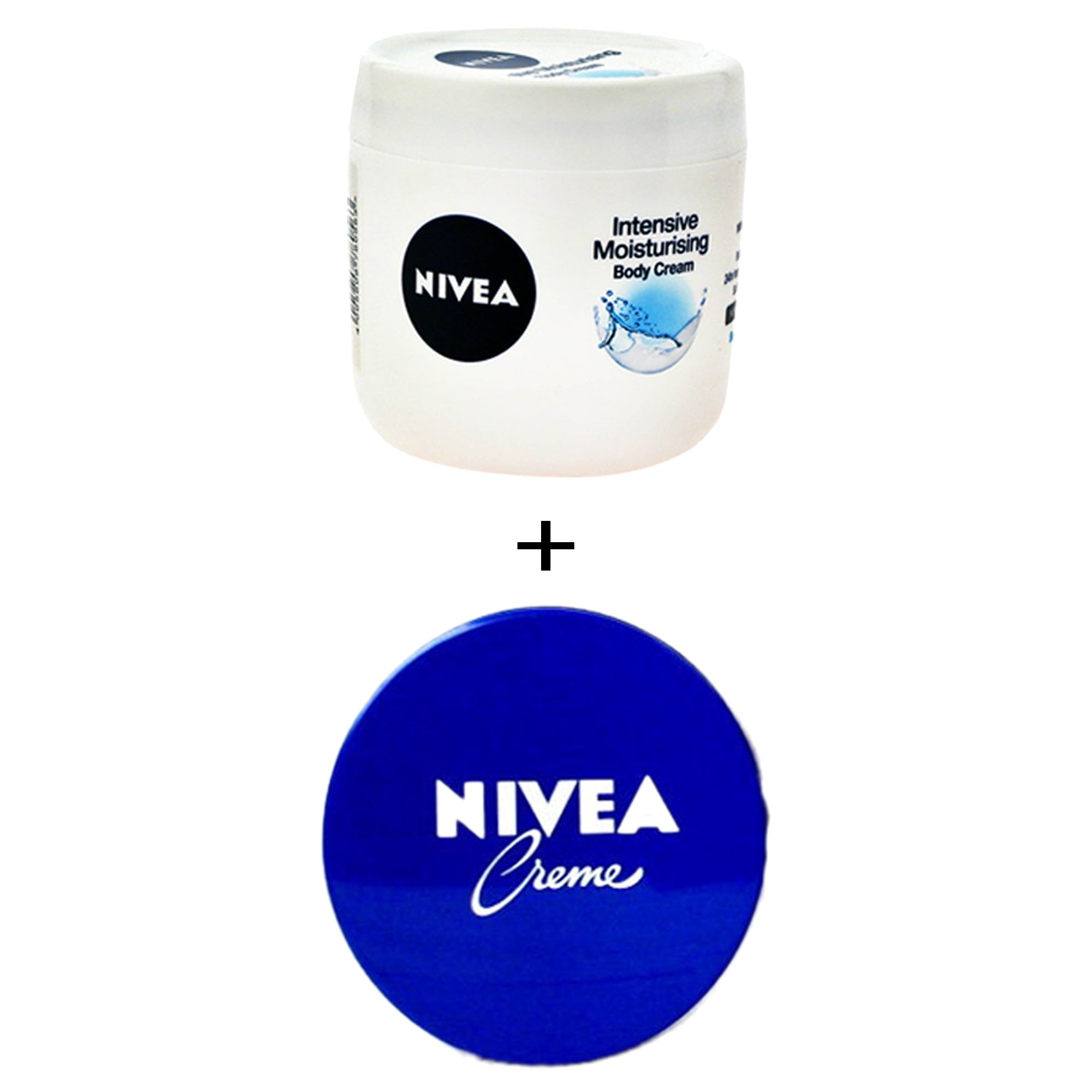 Nivea Cream (250Ml) 160266 & Nivea Body Cream Intensive Moisturizing