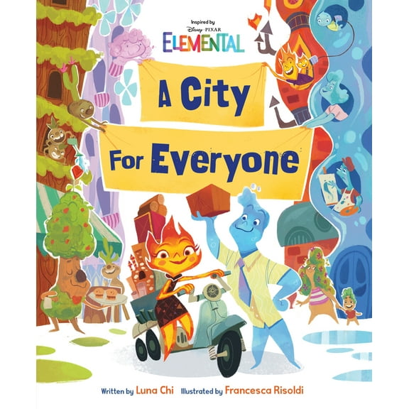 Pre-Owned Disney/Pixar Elemental a City for Everyone (Hardcover) 1368092446 9781368092449