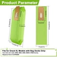 thumbnail image 2 of 10 Pack Vacuum Bags Replacement for Oreck Type CC, Fit for All XL Upright Cleaner, Replaces Part # CCPK8DW, 2 of 7