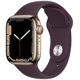 thumbnail image 1 of Apple Watch Series 7 (GPS+celular, 41 Mm) - Caja de Acero Inoxidable Dorado - Correa Deportiva Color Cereza Oscuro (Reacondicionado), 1 of 3
