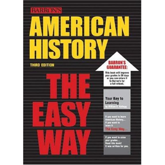 Pre-Owned Barron's E-Z: American History the Easy Way (Edition 3) (Paperback)