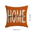 Clearance!IHXUXE Halloween Pillowcase, Fall Covers Burnt Orange Pumpkin
