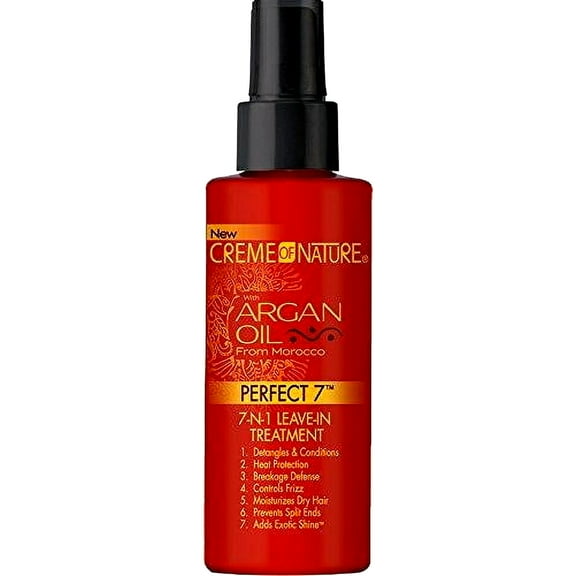Creme of Nature Argan Oil Perfect 7-in-1 Leave-in Treatment, 4.23 Ounce