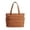 Brown Tote Bag, variant on Puffer Tote Bag for Women, Lightweight Large Quilted Tote Bag with Compartments Shoulder Bag Handbags for Travel, Work, Gym 16.1" x 12.21" x 5.51"