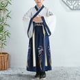thumbnail image 2 of QHFBli Deluxe Hanfu Chinese Costume For Girls,Kids Tang Dynasty Traditional Floral Embroidery Princess Dress, 2 of 7