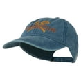 thumbnail image 2 of Barbeque Fork Spatula Embroidered Washed Cap - Navy OSFM, 2 of 5