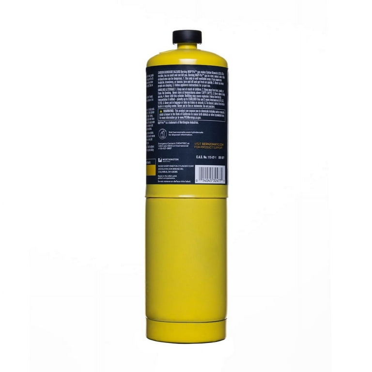 MAP GAS バナー+ガス Bernzomatic MAP-Pro Gas Flame Refill, 14.1 oz Hand Torch Cylinder