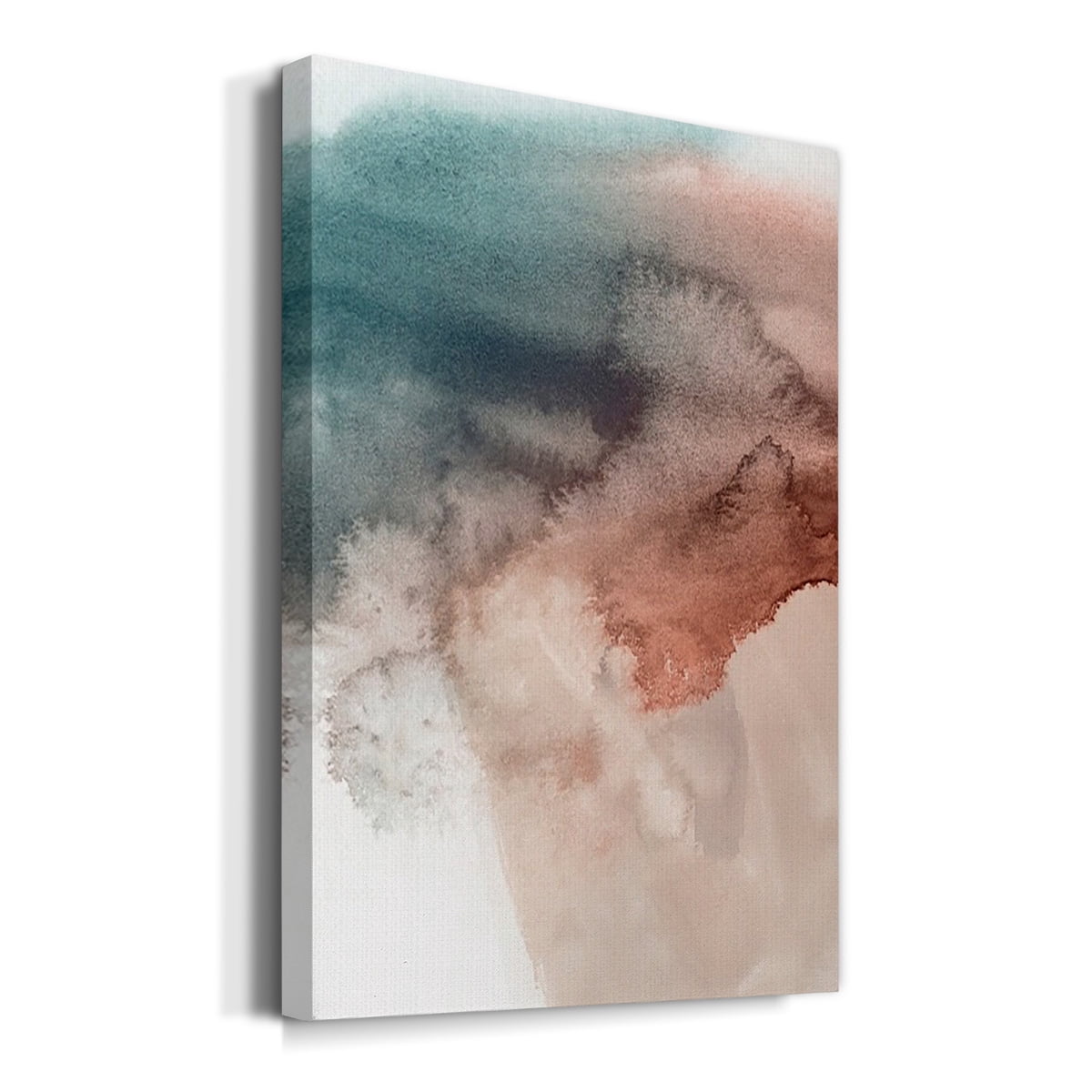 Red Ochre Abstract III Premium Gallery Wrapped Canvas - Ready to Hang
