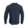 thumbnail image 4 of ZCFZJW Mens Cardigan Sweaters with Buttons V Neck Loose Sweater Fall Spring Casual Lightweight Button Down Knitted Cardigan Sweater Tops Navy L, 4 of 4