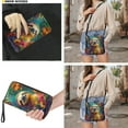 thumbnail image 3 of ZUXONGSY Painted Sloth Daisy Flower Print Hobo Crossbody Bag Set for Women Lady, Leather Satchel Purse Multi Pocket Crossbody Shoulder Handbag Medium Size Messenger Bag with Adjustable Strap, 3 of 5