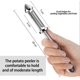 thumbnail image 3 of 3in1 Potato Peeler,multifunction Kitchen Fruit Vegetable Peeler,premium Sharp Gift, 3 of 5