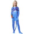 thumbnail image 1 of Neytiri Halloween Cosplay Kids Costume Jumpsuit Boys & Girls Bodysuit Blue zhangyuxiang LED, 1 of 2