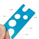 thumbnail image 3 of Abridor y removedor universal de herramientas con llave de metal para bolas y tapas de rodillos de aceites esenciales (azul) 1,6*5,9 CM, 3 of 5