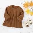 thumbnail image 3 of Lindreshi Toddler Girl Coats and Jackets Newborn Infant Baby Girl Boy Winter Jacket Warm Button Coat Knit Outwear Sweater, 3 of 9