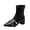 Y-113 Black, variant on Y-113 Brown Ladies Short Barrel Ankle Boots Pointed Toe Belt Buckle Chunky Heel Solid Color Casual Shoes