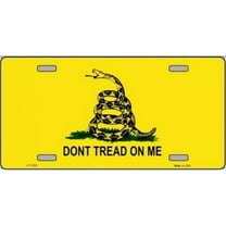 212 Main LP-1316 6 x 12 in. Dont Tread on Me Metal License Plate