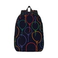 thumbnail image 2 of Sigee Colorful Balloons for Canvas Large Capacity Laptop Backpack for Men and Women, Travel Backpack, 2 of 8