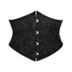 thumbnail image 1 of Versatile Royal Style Waist Trainer Elegant Embroidered Corset Belt Comfortable Body Shaper For Outfits floral XXL, 1 of 4