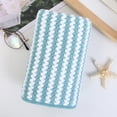 thumbnail image 6 of Anhility Stripe Hand Towels for Bathroom, Fleece Super Soft Absorbent Quick Dry Decorative Hand Towel for Face Spa Bath Gym Kitchen, 29.53x13.78in, Green, 6 of 6