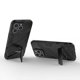 thumbnail image 3 of For iPhone 16 Pro Max Case PC+TPU Shockproof Phone Cover with Kickstand - Black, 3 of 5