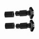 thumbnail image 3 of 22mm 7/8inch Motorcycle Handlebar End Slider Plug Caps for Racing ATV Offroad Black, 3 of 5