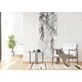 thumbnail image 2 of Dundee Deco's Modern Grey Vines Wall Mural, 35 in X 106 in (27 sq ft.), 2 of 6