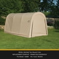 thumbnail image 3 of AutoShelter 10 x 15 ft. Replacement Cover kit Round 7oz Sandstone  (Frame not included), 3 of 6
