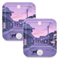 thumbnail image 7 of Yayeee 2-Pack Plug in LED Night Lights with Light Sensors Motion Detectors, Black Cat Walking, 7 of 7