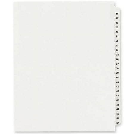 UPC: 0072782013318 | Avery® AVE01331 Standard Collated Legal Exhibit Divider Sets – Avery Style 25 / Set