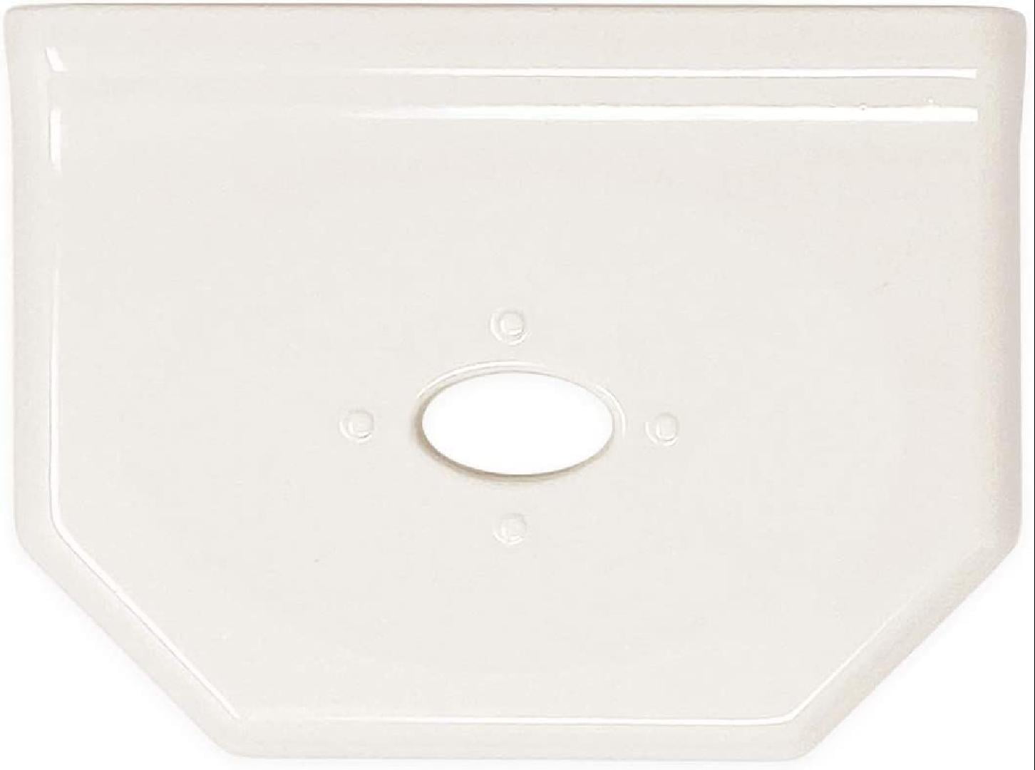 Décor Floating Shower Shelf Soap Dish, Wall Mounted Retrofit for Tiled