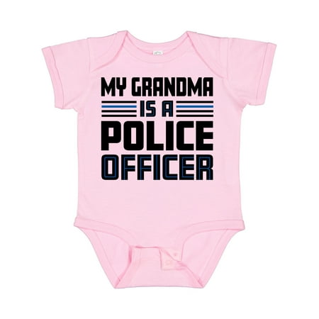 

Inktastic My Grandma is a Police Officer Gift Baby Boy or Baby Girl Bodysuit