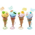thumbnail image 4 of Sprinkle Deco® Set of 12  Edible Tropical Drinks 1inch - 1 3/4inch Edible Sugar Cake & Cupcake Decoration Toppers with 12 Exclusive Thank You Stickers, 4 of 4