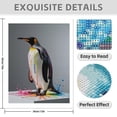 thumbnail image 3 of Diamond Art Kits for Adults - 5d Penguin Color Splash Artistry Diamond Painting for Adults, Diamond Art for Adults Beginners, Diamond Painting Kits for Adults for Home Wall Decor, 3 of 7