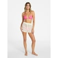 thumbnail image 2 of No Boundaries Crochet Shorts Coverup, Women’s XXS-XXL, 2 of 5