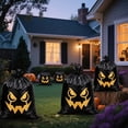 thumbnail image 6 of Vivcore Halloween Yard Storage Bags Large Plastic Bags For Decor Outdoor Holiday Decor Garbage Bags Heavy Duty Pumpkin Leaf Bags For Lawn Garden Parties, 6 of 6
