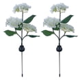 thumbnail image 3 of CPAN 2x Solar Lights Outdoor Decorative Hydrangea Garden LED Waterproof Flowers, 3 of 9