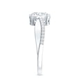 thumbnail image 3 of Certified Lab Grown Diamond 1 Carat Engagement Ring, EF-VS Quality - With Jewelry Box, 925 Sterling Silver, US 7.50, 3 of 8