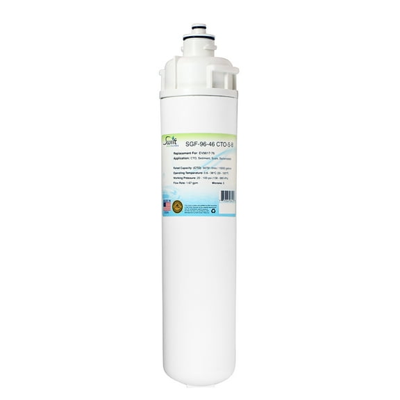 Swift Green Filters SGF-96-46 CTO-S-B Replacement Water Filter for Everpure EV9617-76,1 Pack